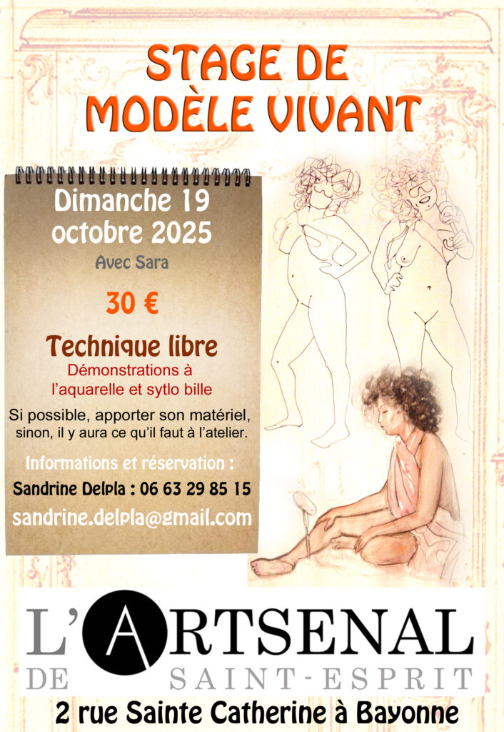Affiche du dernier stage